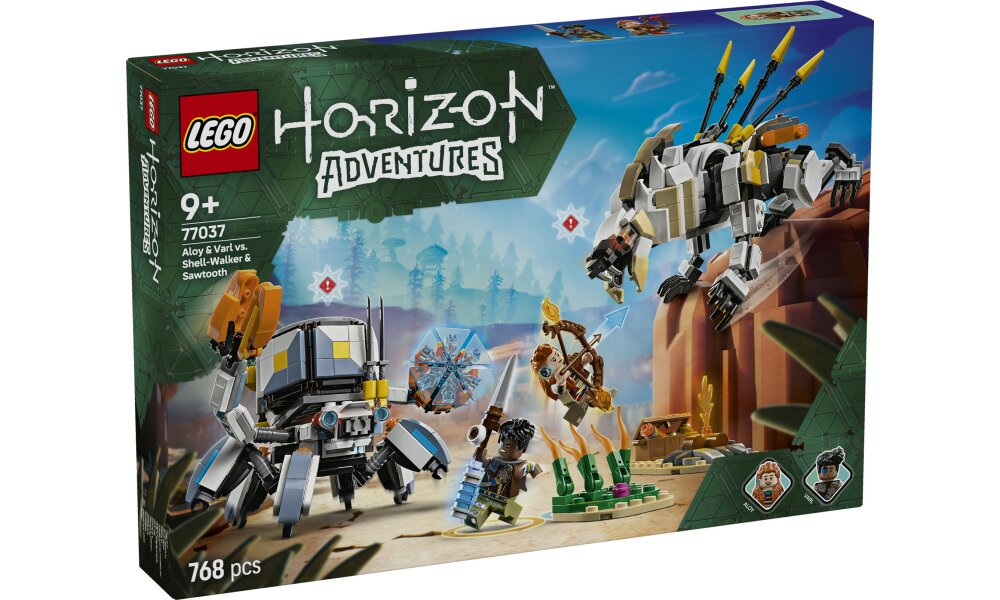 LEGO® Horizon: 77037 - Aloy und Varl vs. Panzerwanderer 