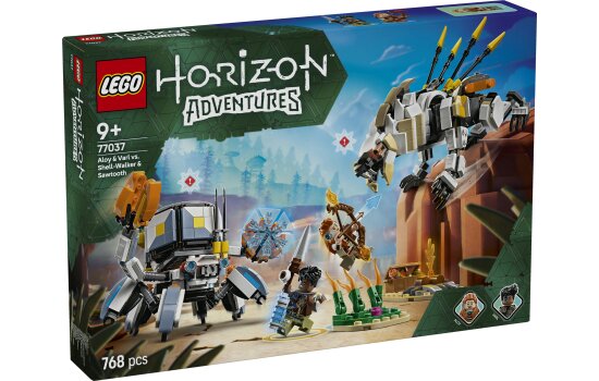LEGO® Horizon: 77037 - Aloy und Varl vs. Panzerwanderer und Sägezahn - EOL 2026