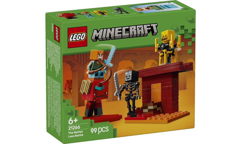 LEGO® Minecraft: 21266 - Das Lava-Duell im Nether - EOL 