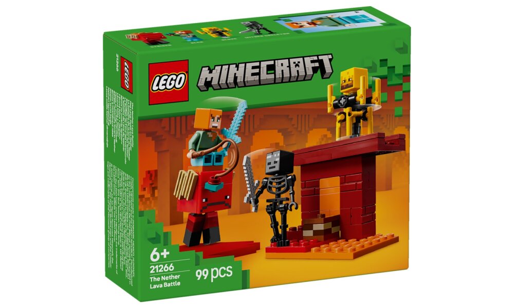 LEGO® Minecraft: 21266 - Das Lava-Du box