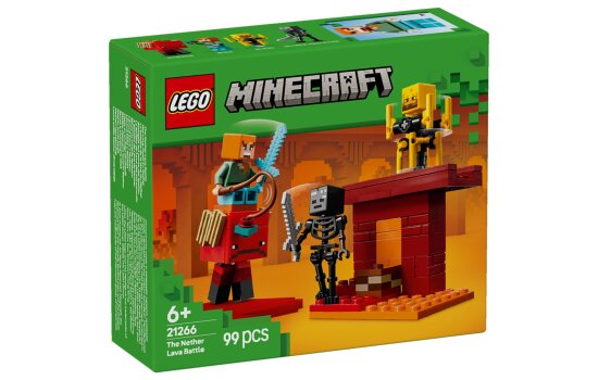 LEGO® Minecraft: 21266 - Das Lava-Duell im Nether