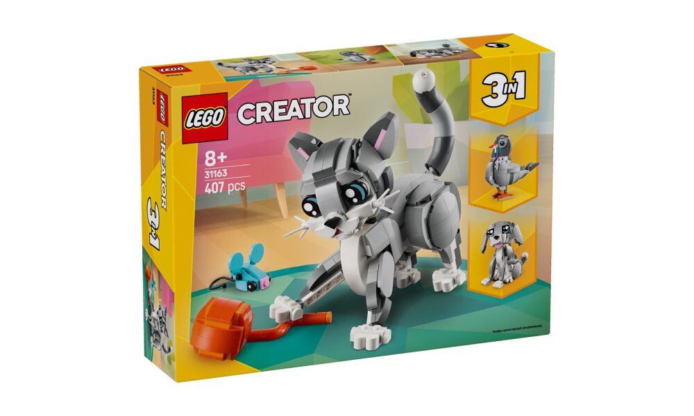 LEGO® Creator: 31163 - Graue Katze