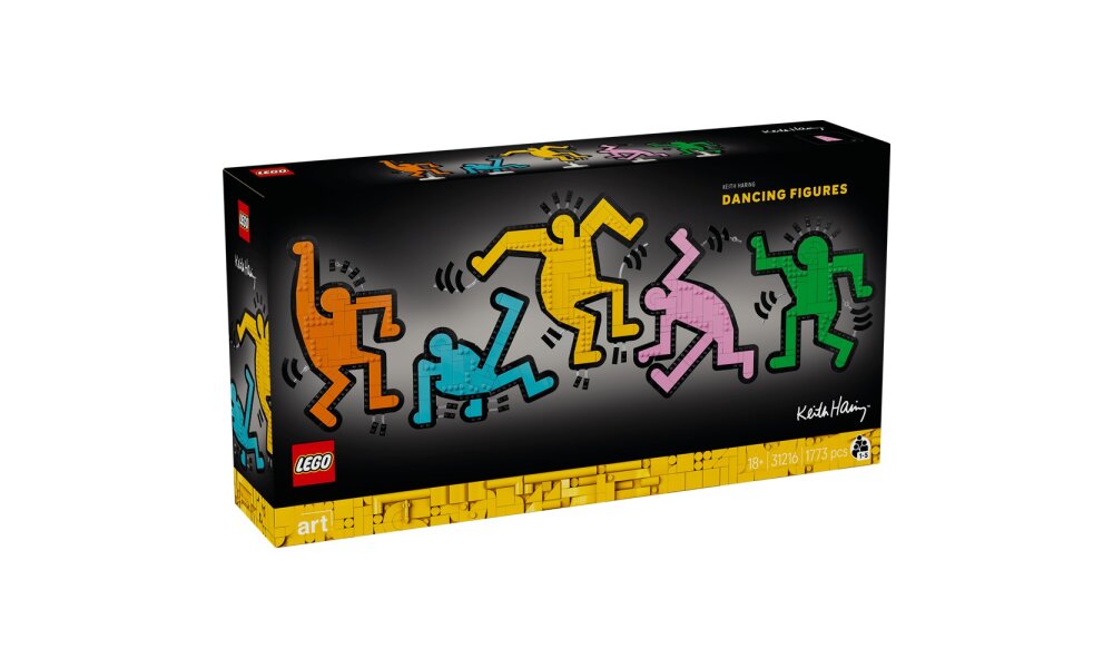 LEGO® ART: 31216 - Keith Haring – Tanzende Figuren