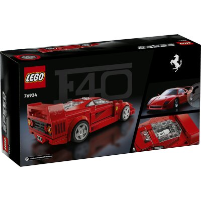 LEGO® Speed Champions: 76934 - Ferrari F40 Supersportwagen - EOL 2026