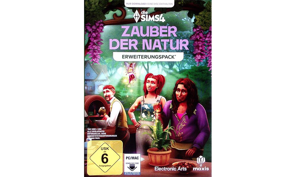 Sims 4 PC Addon Enchanted by Nature Zaub box