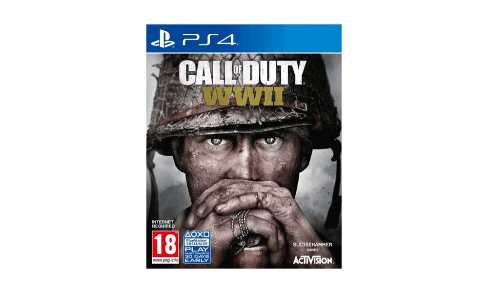COD WW2 Spiel für PS4 AT RESTPOSTEN box