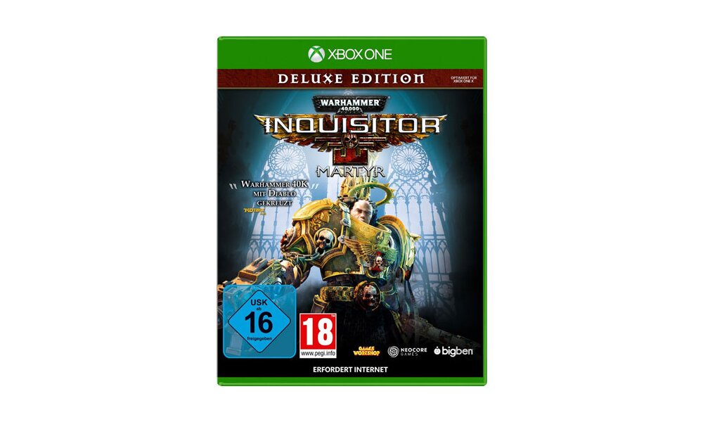 Warhammer Inquisitor Martyr DLX Warhamme box