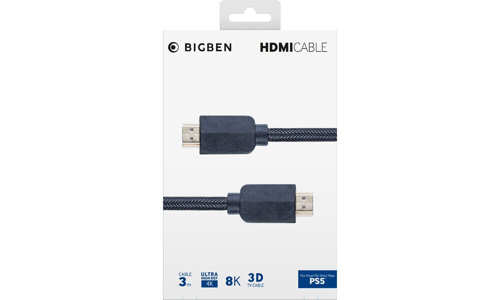 PS5 HDMI Kabel 2.1  8K 3m BIGBEN
