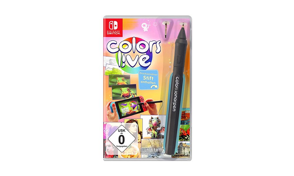 Colors Live  Spiel für Nintendo Swi box