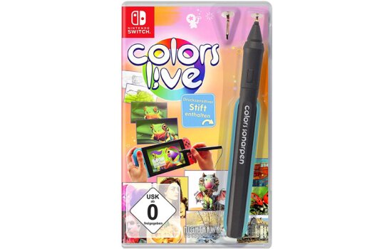 Colors Live  Spiel für Nintendo Switch  (inkl. SonarPen)