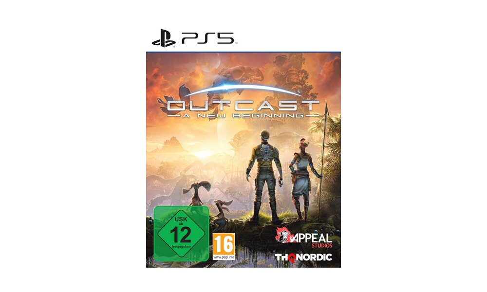Outcast A New Beginning Spiel für P box