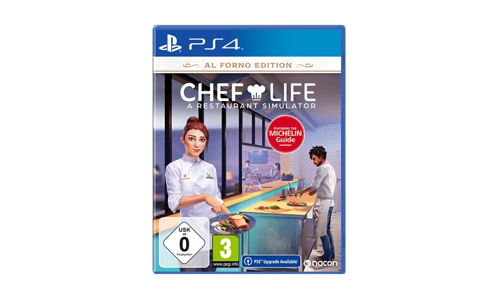 Chef Life  Spiel für PS4  Al Forno Edition A Restaurant