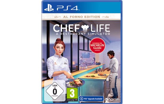 Chef Life Spiel für PS4 Al Forno Edition A Restaurant Simulator - NEU & OVP