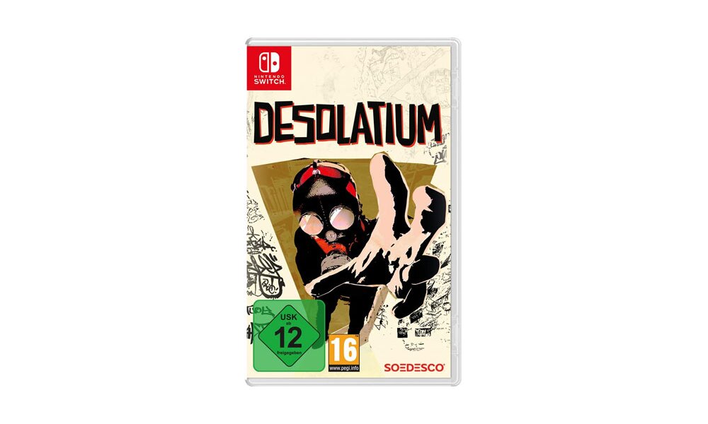 Desolatium Spiel für Nintendo Switc box