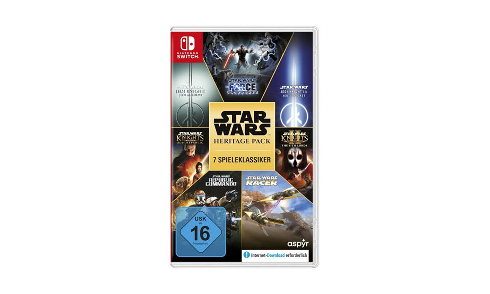 SW Heritage Pack  Spiel für Nintend box