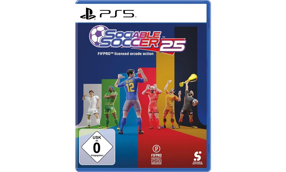 Sociable Soccer 2025  Spiel für PS5 box