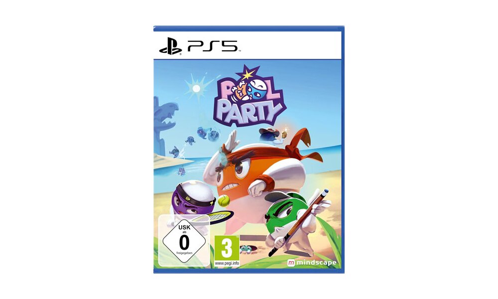 Pool Party  Spiel für PS5 box