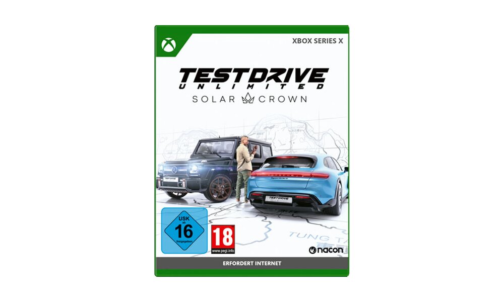 Test Drive Unlimited Solar Crown Spiel f box