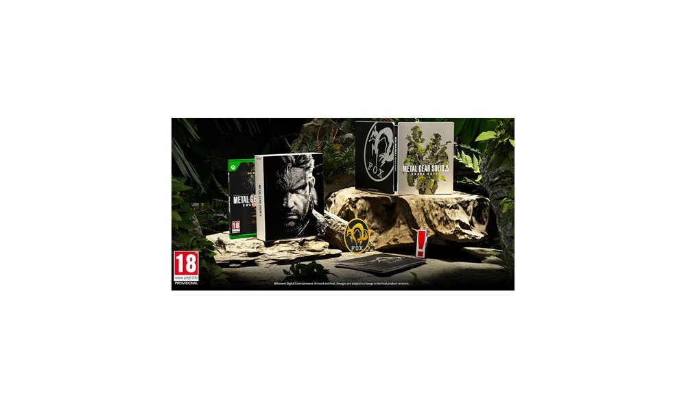 MGS Delta Snake Eater PEGI Deluxe Spiel  box