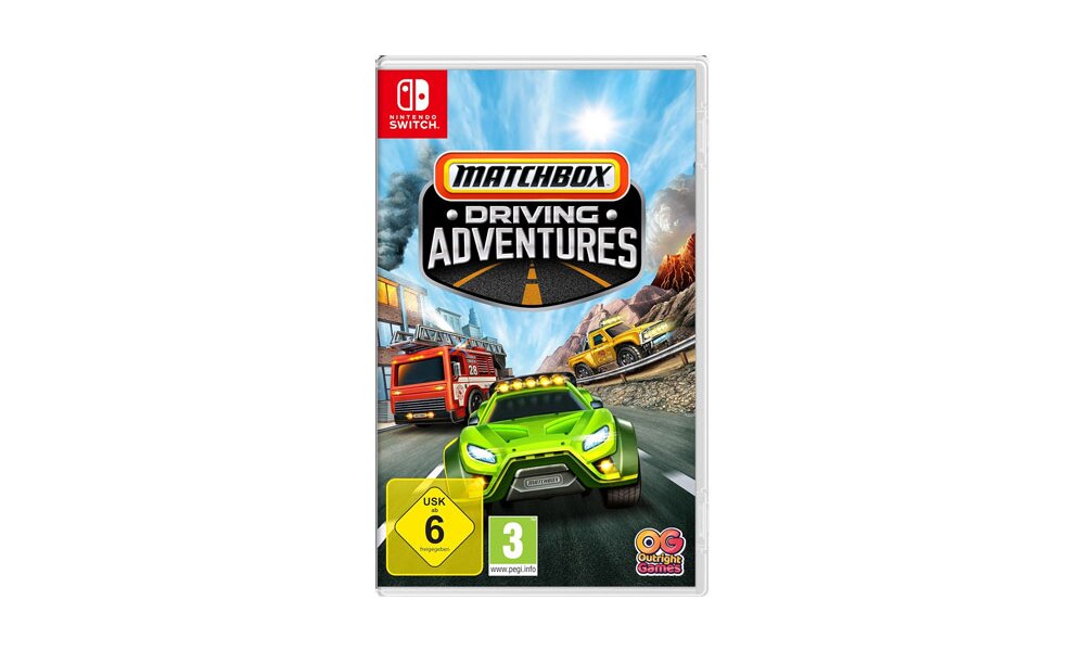 Matchbox Driving Adventures Spiel f&uuml box