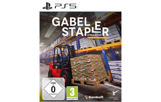 Gabelstapler Simulator Spiel für PS5 - NEU & OVP
