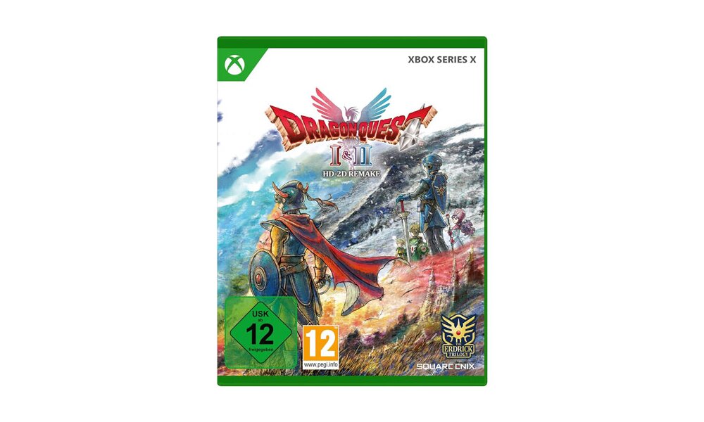 Dragon Quest I & II HD-2D Remake box