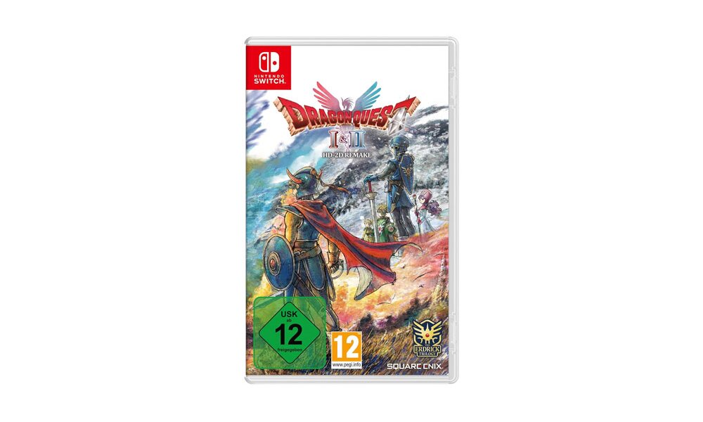 Dragon Quest I & II HD-2D Remake  Sw box