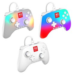 NSW2 Controller Advantage wired Lumectra white  PowerA