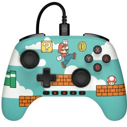 NSW2 Controller Advantage wired Mario Time!  PowerA