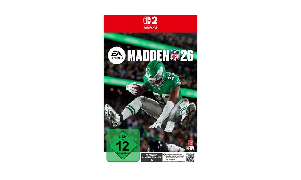 Madden NFL 26 Spiel für Nintendo Sw box