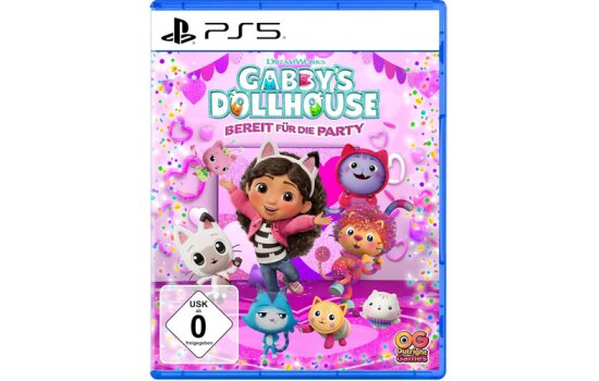 Gabbys Dollhouse: Bereit für die Party Spiel für PS5 - NEU & OVP