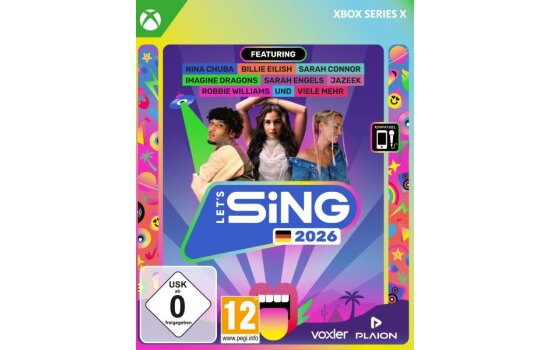 Lets Sing 2026 Spiel für Xbox Series X - NEU & OVP