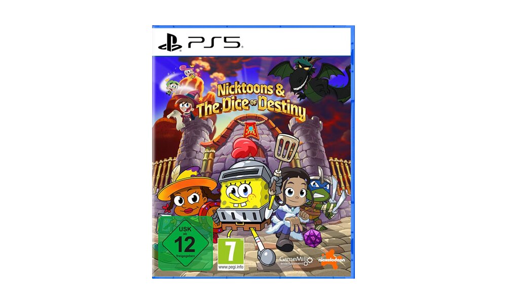 Nicktoons & The Dice of Destiny  Spi box