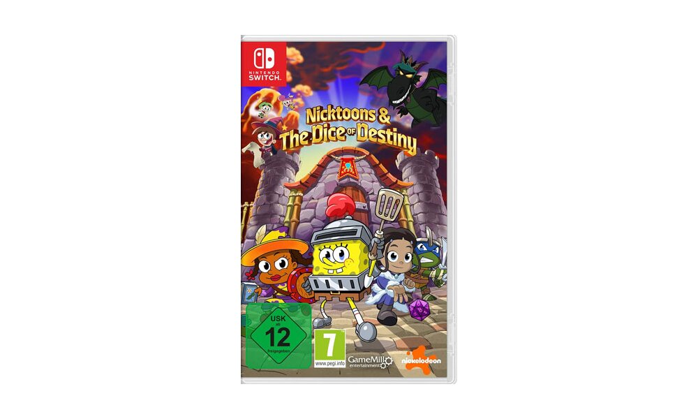 Nicktoons & The Dice of Destiny  Swi box
