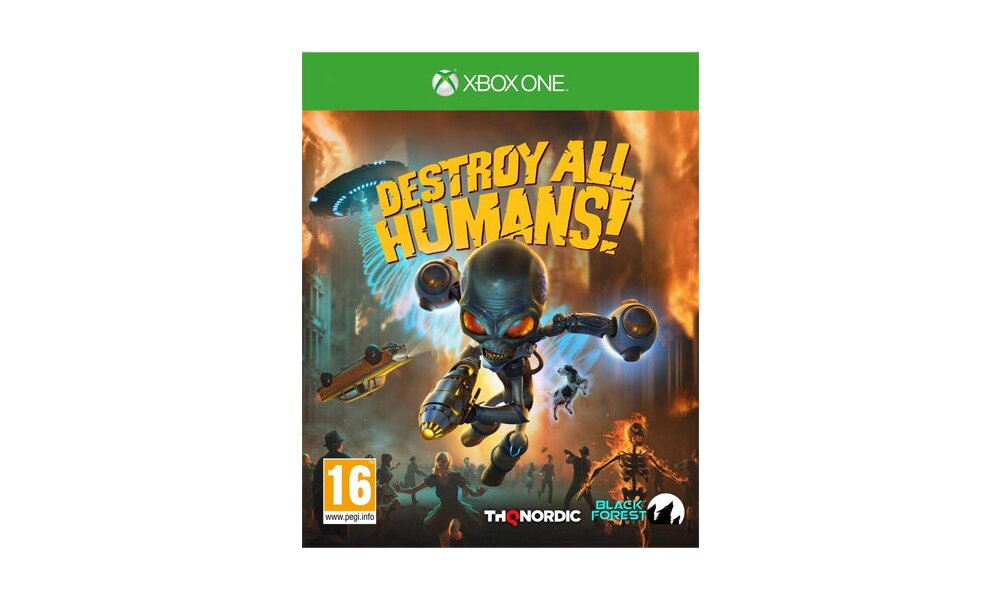 Destroy all Humans! XB-ONE AT Spiel f&uu box