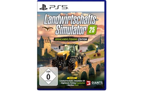 Landwirtschafts-Sim. 25 Highlands Fishing  Spiel für PS5