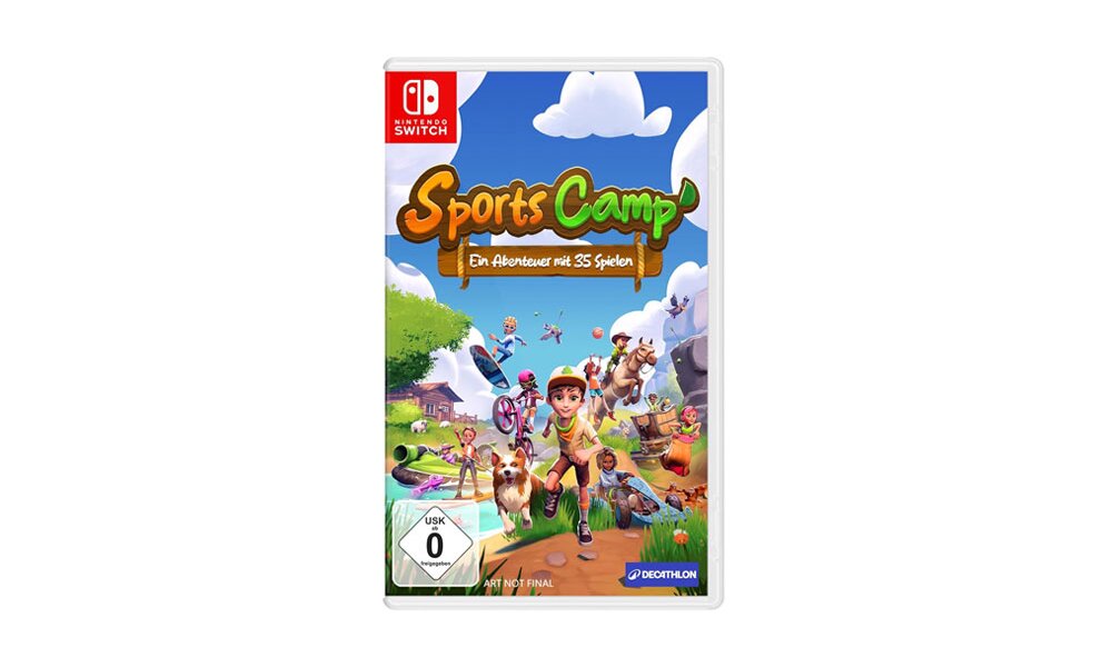 Sports Camp Ein Abenteuer mit 35 Spielen box