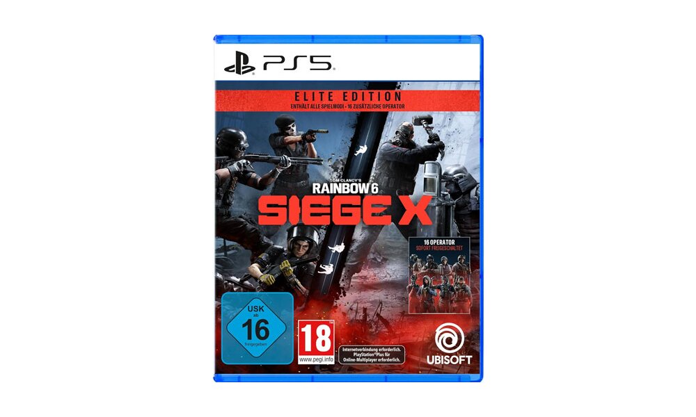 Rainbow Six Siege X Elite Ed.  Spiel für PS5