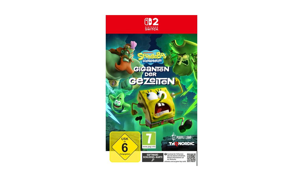 SpongeBob - Giganten der Gezeiten  NSW2 box
