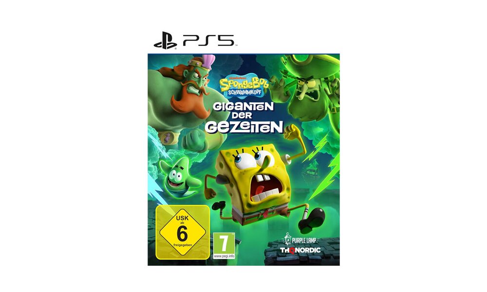 SpongeBob - Giganten der Gezeiten  Spiel box