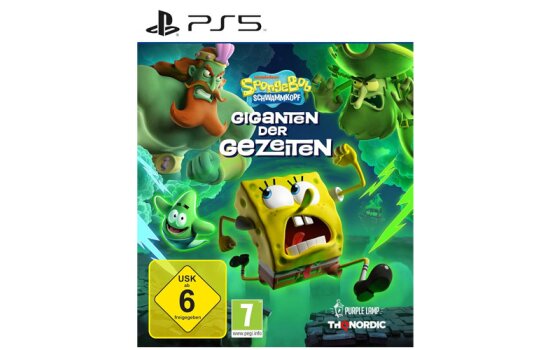 SpongeBob - Giganten der Gezeiten  Spiel für PS5