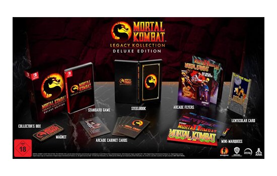 Mortal Kombat  Legacy Kollection  Spiel für Nintendo Switch DELUXE