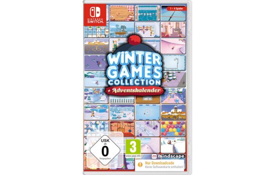 Winter Games Coll. + Adventskalender CiaB Code in a Box für Nintendo Switch