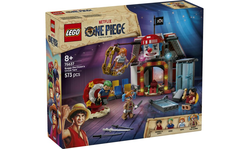 LEGO&reg; One Piece: 75637 - Zirkuszelt von Buggy dem...