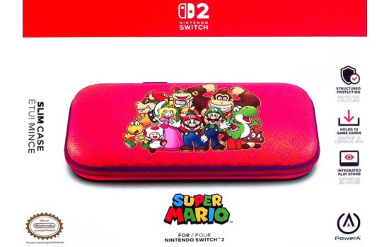 NSW2 Tasche Slim Case Mario & Friends  PowerA