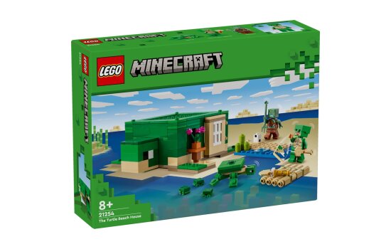 LEGO® Minecraft: 21254 - Das Schildkrötenstrandhaus  - EOL 2025