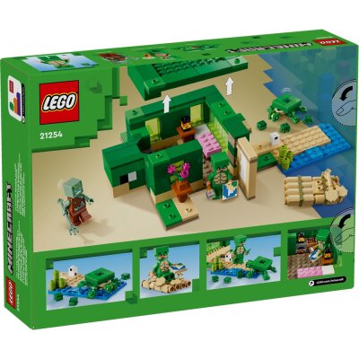 LEGO® Minecraft: 21254 - Das Schildkrötenstrandhaus  - EOL 2025
