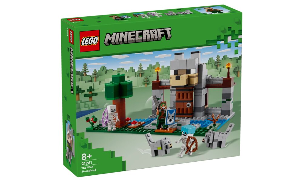 LEGO® Minecraft: 21261 - Die Wolfsfe box