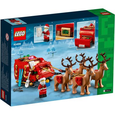 LEGO® Seasonal: 40499 - Schlitten des Weihnachtsmanns  - Weihnachten - EOL 2025