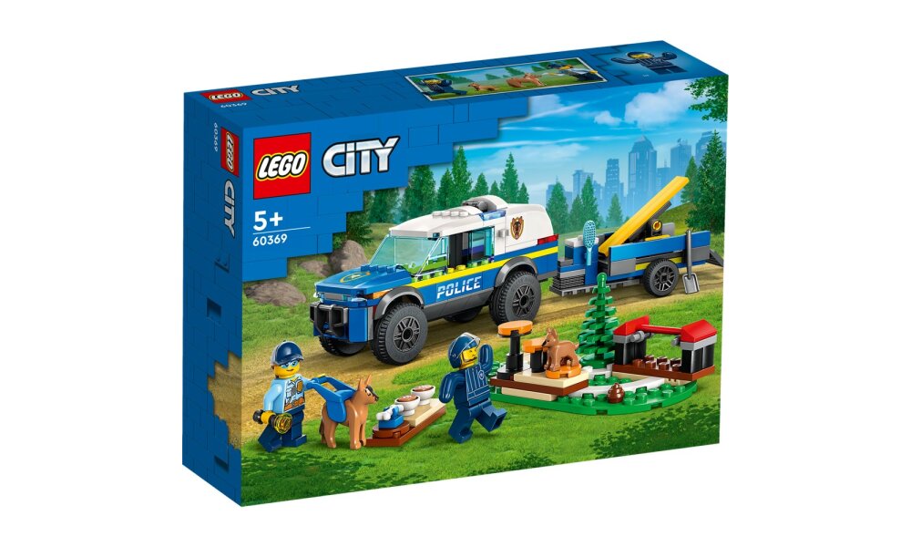 LEGO® City: 60369 - Mobiles Polizeihunde-Training - EOL 